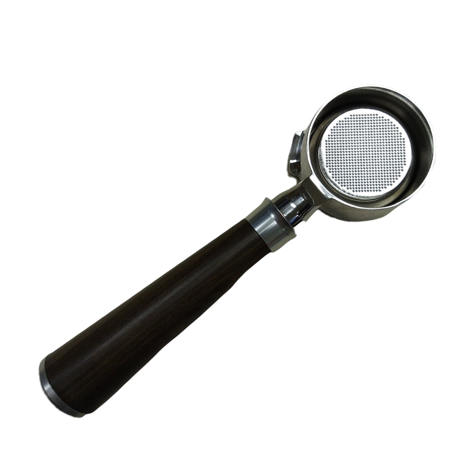 58mm Naked Portafilter Tools Detachable Design Double Basket For GAGGIA Wooden Black