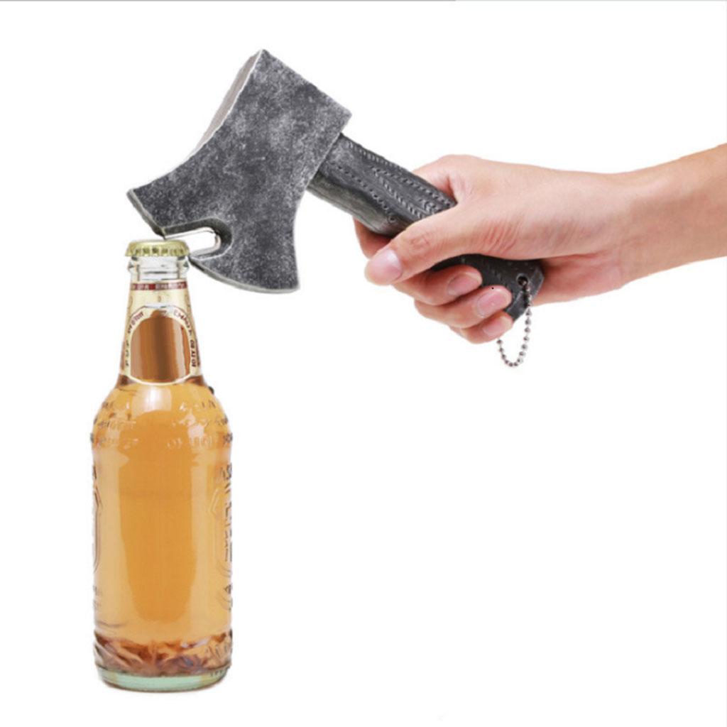 Axe Beer Bottle Openers Suitable for Bars and Family Silver No Magnet