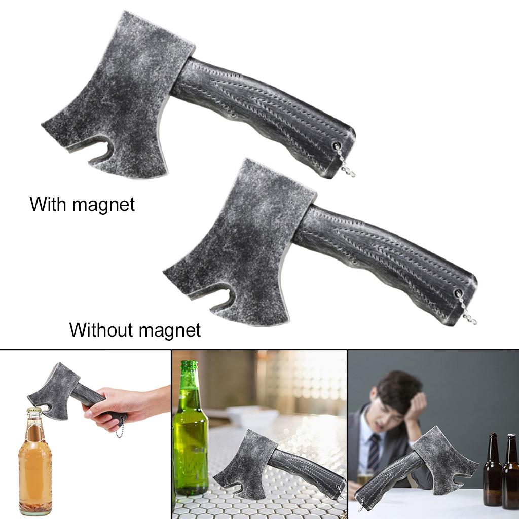 Axe Beer Bottle Openers Suitable for Bars and Family Silver No Magnet