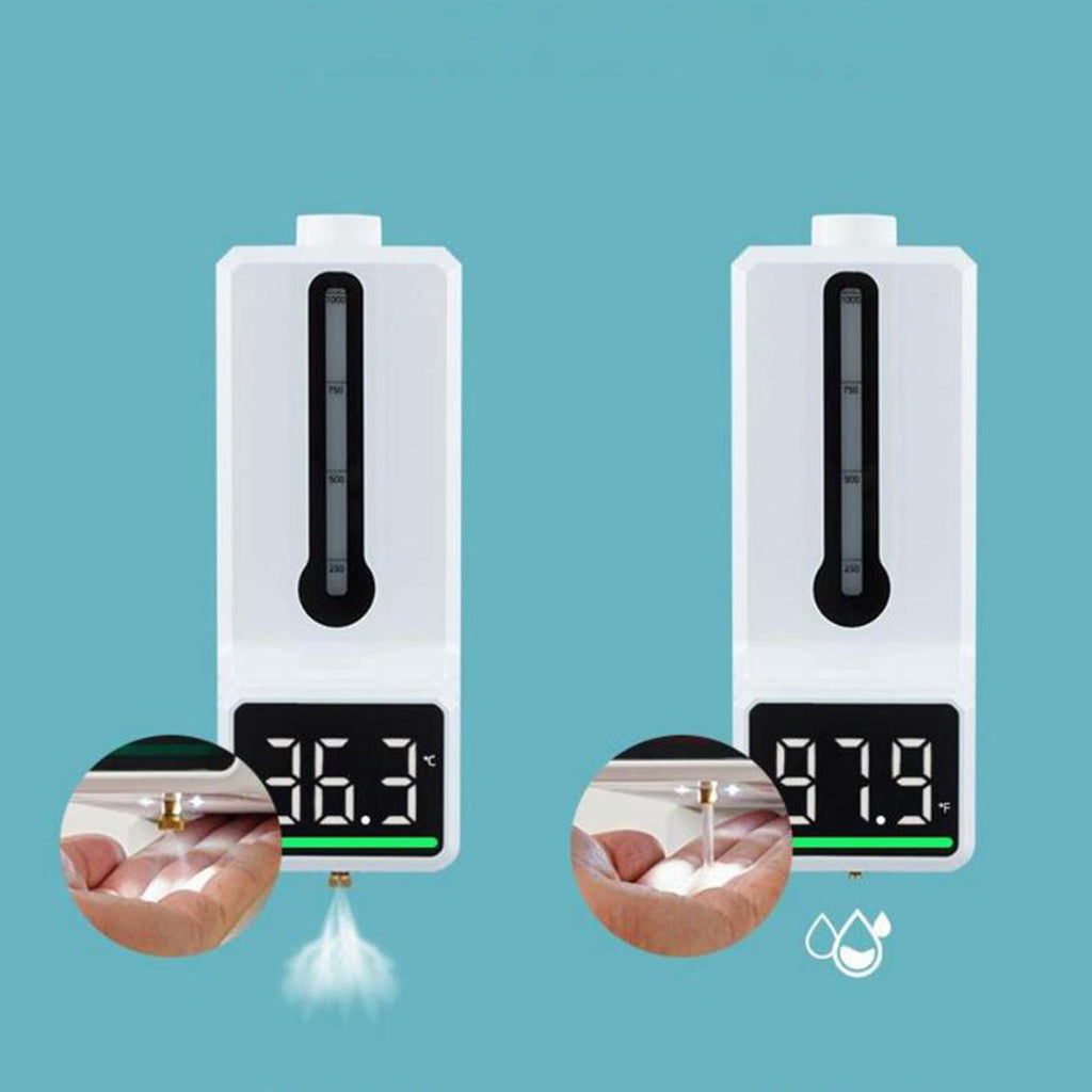 Pro 2 in 1 Thermometer No-Contact Automatic Sensor Soap Dispenser