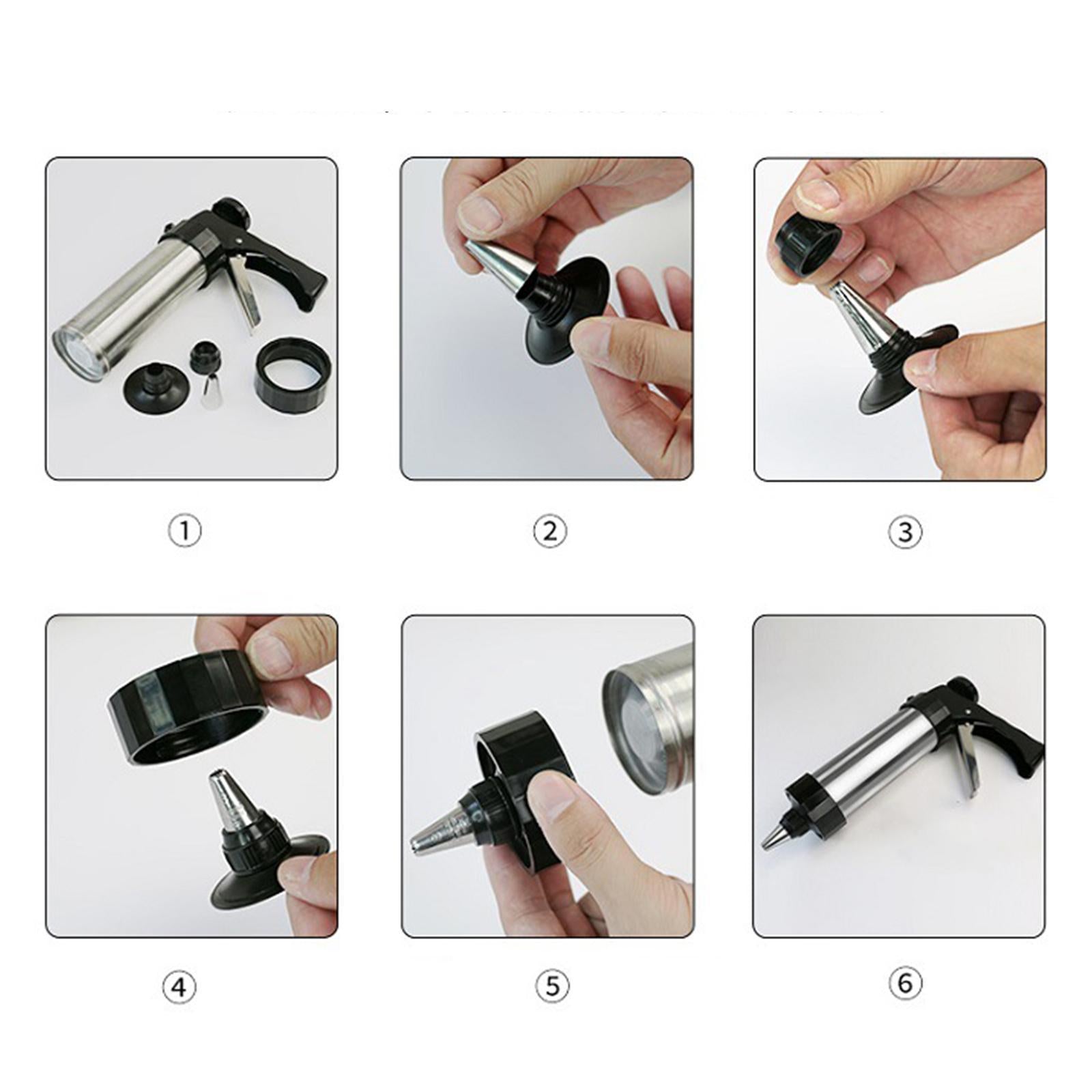 Cookie Press Set Stainless Steel Cookie Maker Biscuit Press Cookie Press