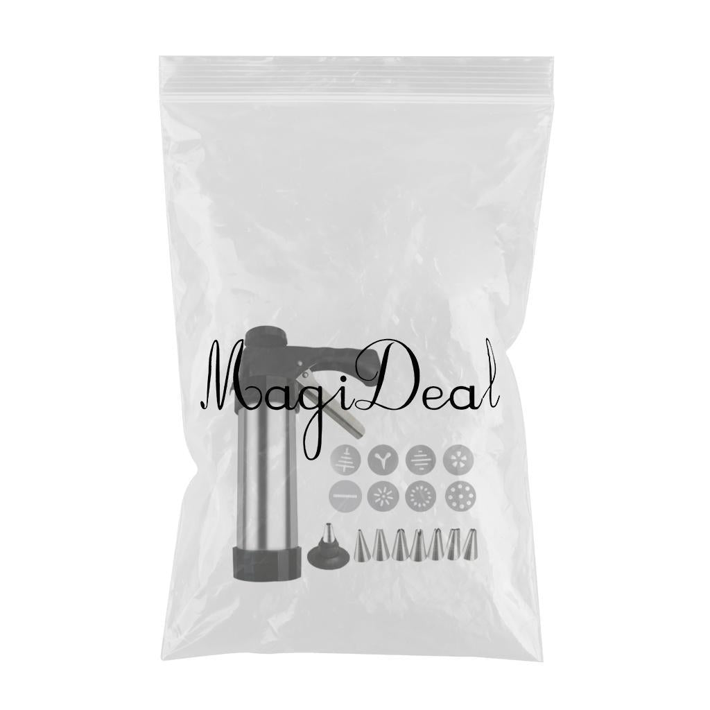 Cookie Press Set Stainless Steel Cookie Maker Biscuit Press Cookie Press