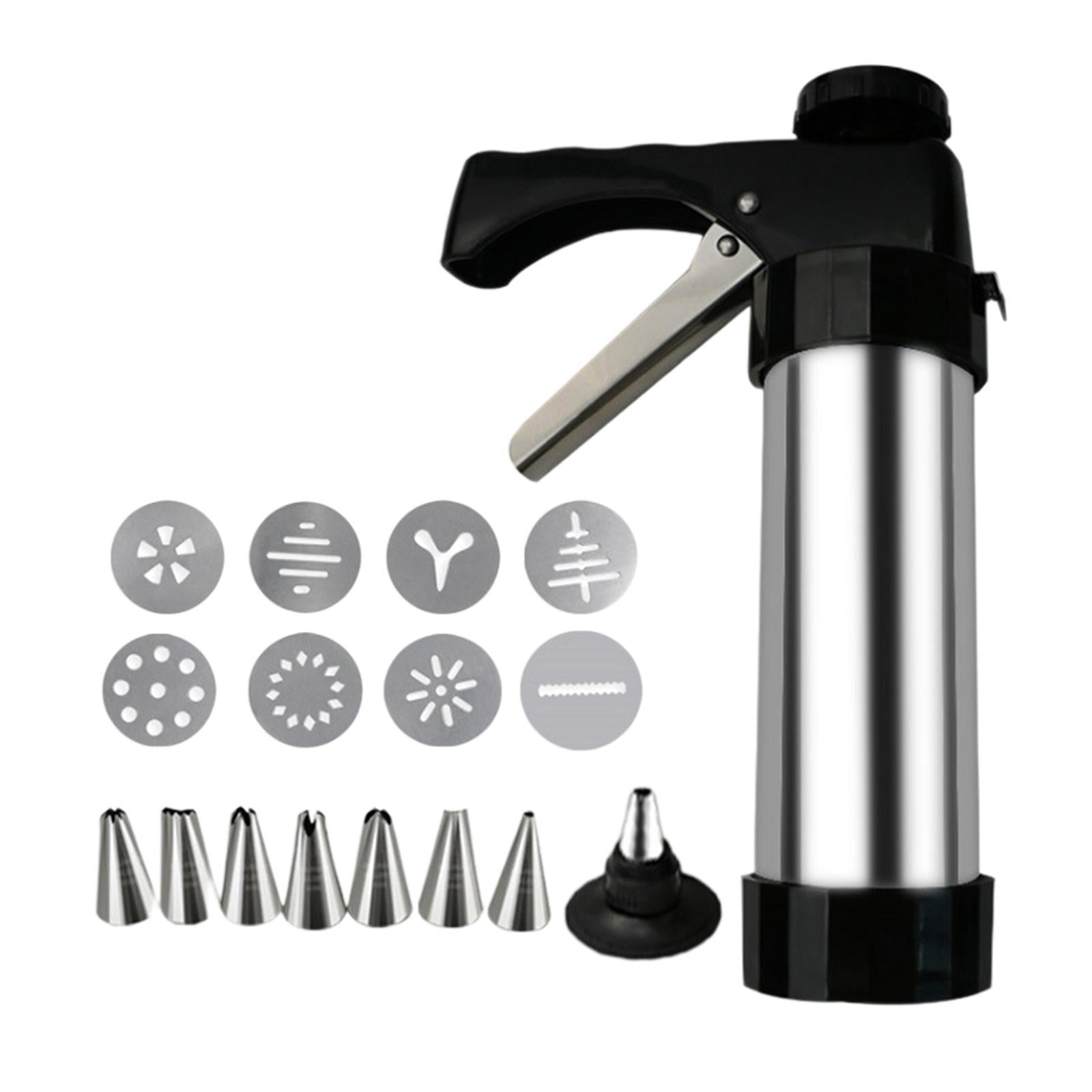 Cookie Press Set Stainless Steel Cookie Maker Biscuit Press Cookie Press