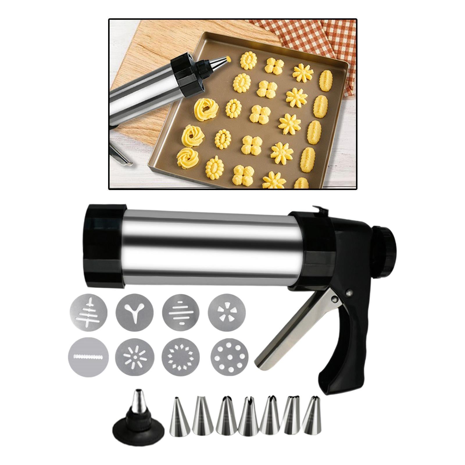 Cookie Press Set Stainless Steel Cookie Maker Biscuit Press Cookie Press
