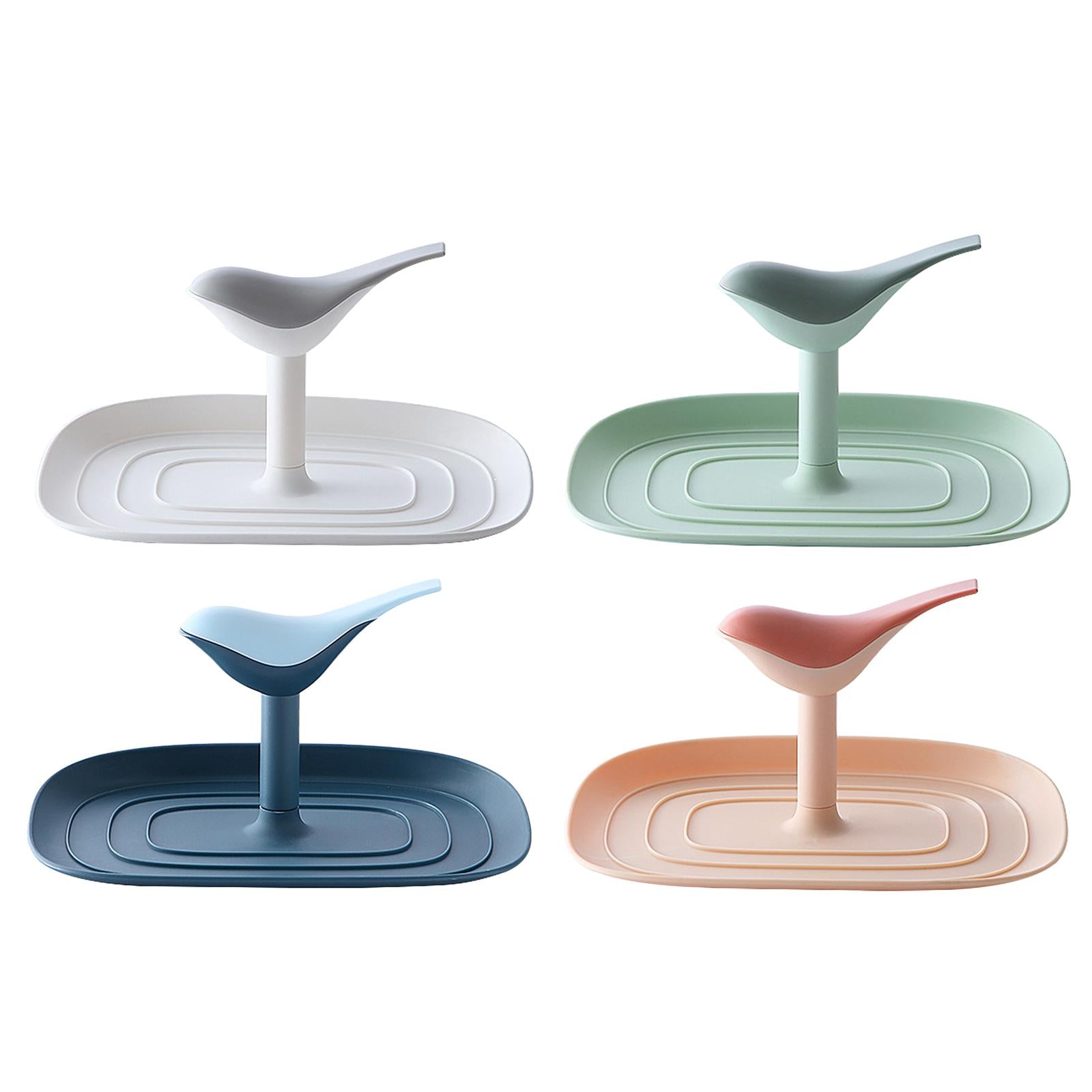 Kitchen Pot Lid Holder Countertop Cookware Spoon Rest Stand Rack White