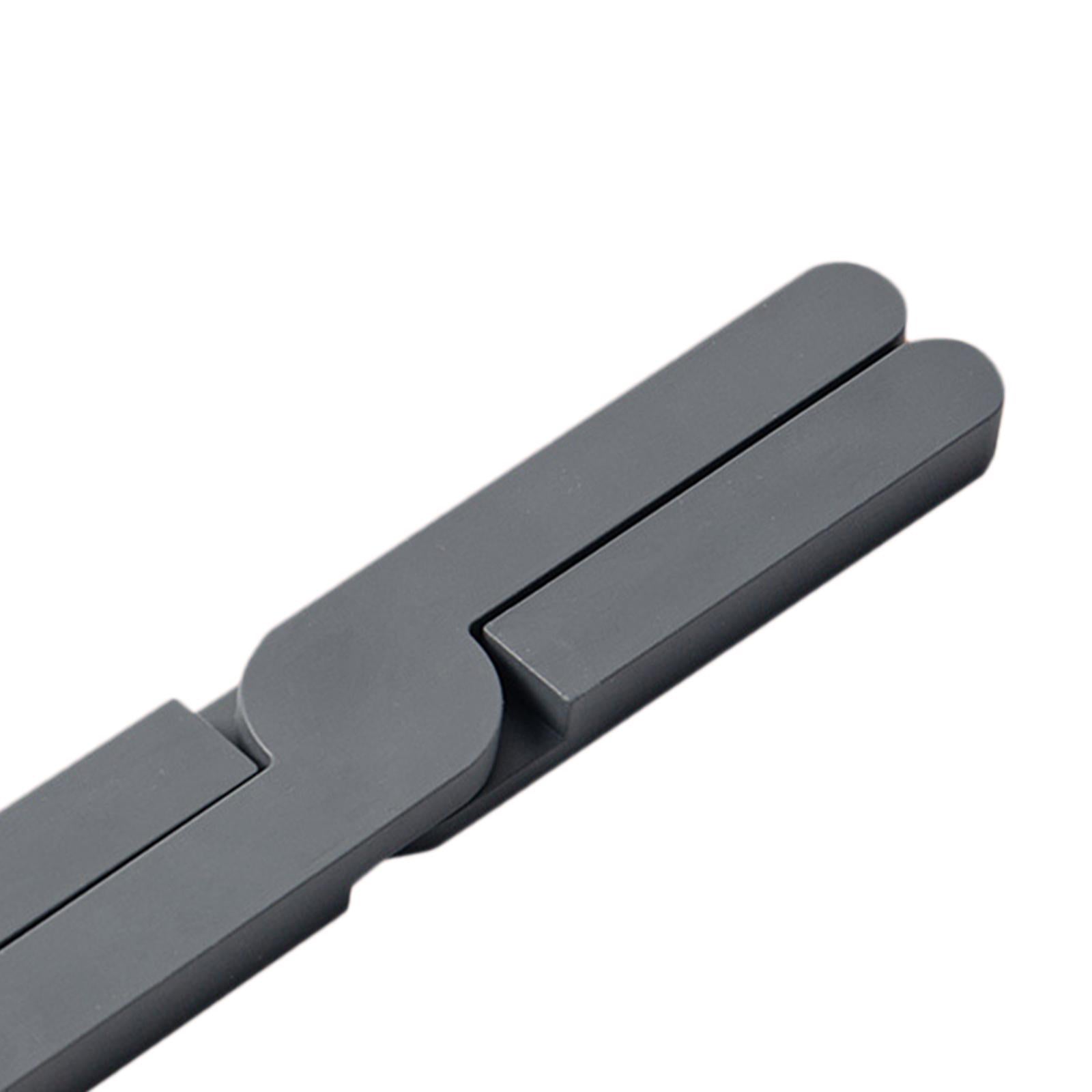 Foldable Silicone Pad Pot Holder Collapsible Cross Table Mat Dark Gray