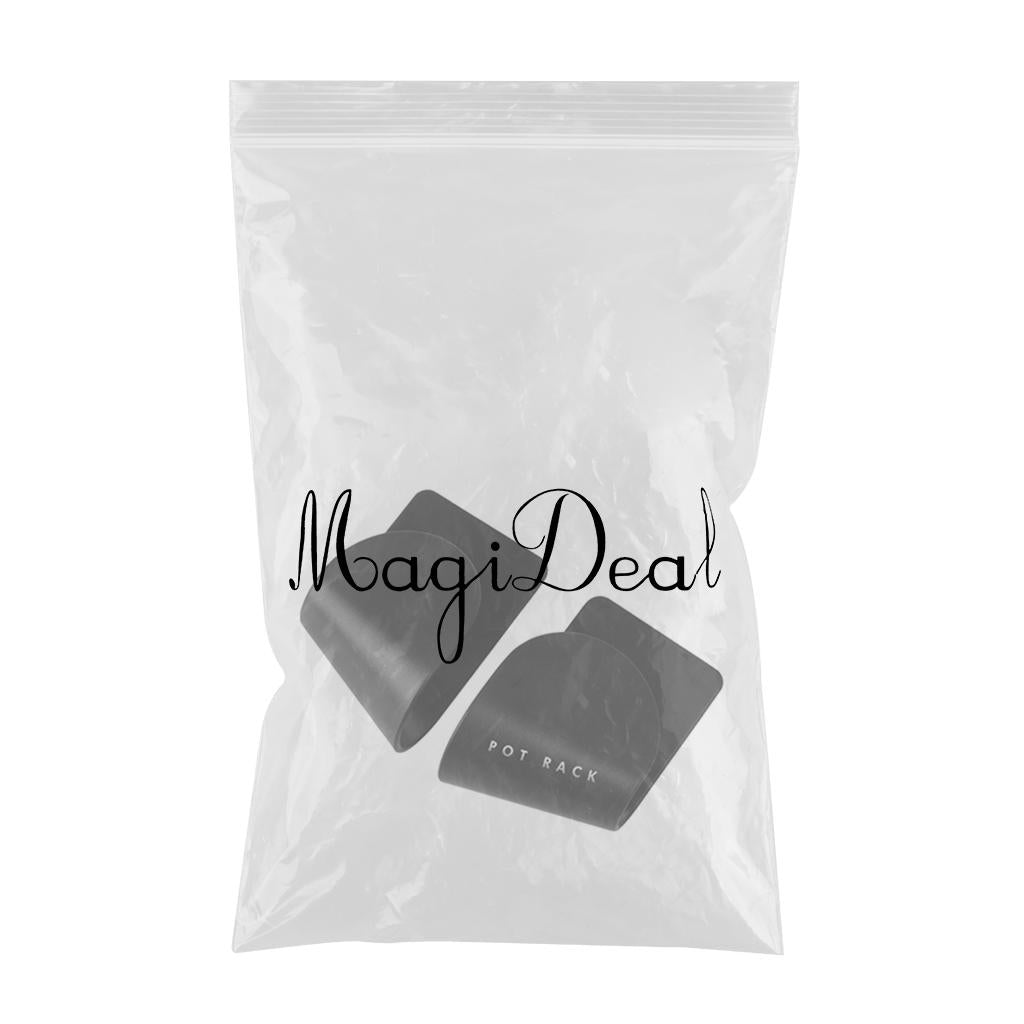 Pot Lid Holder Self Adhesive Hanging Punch-free Save Space Household Tools Black