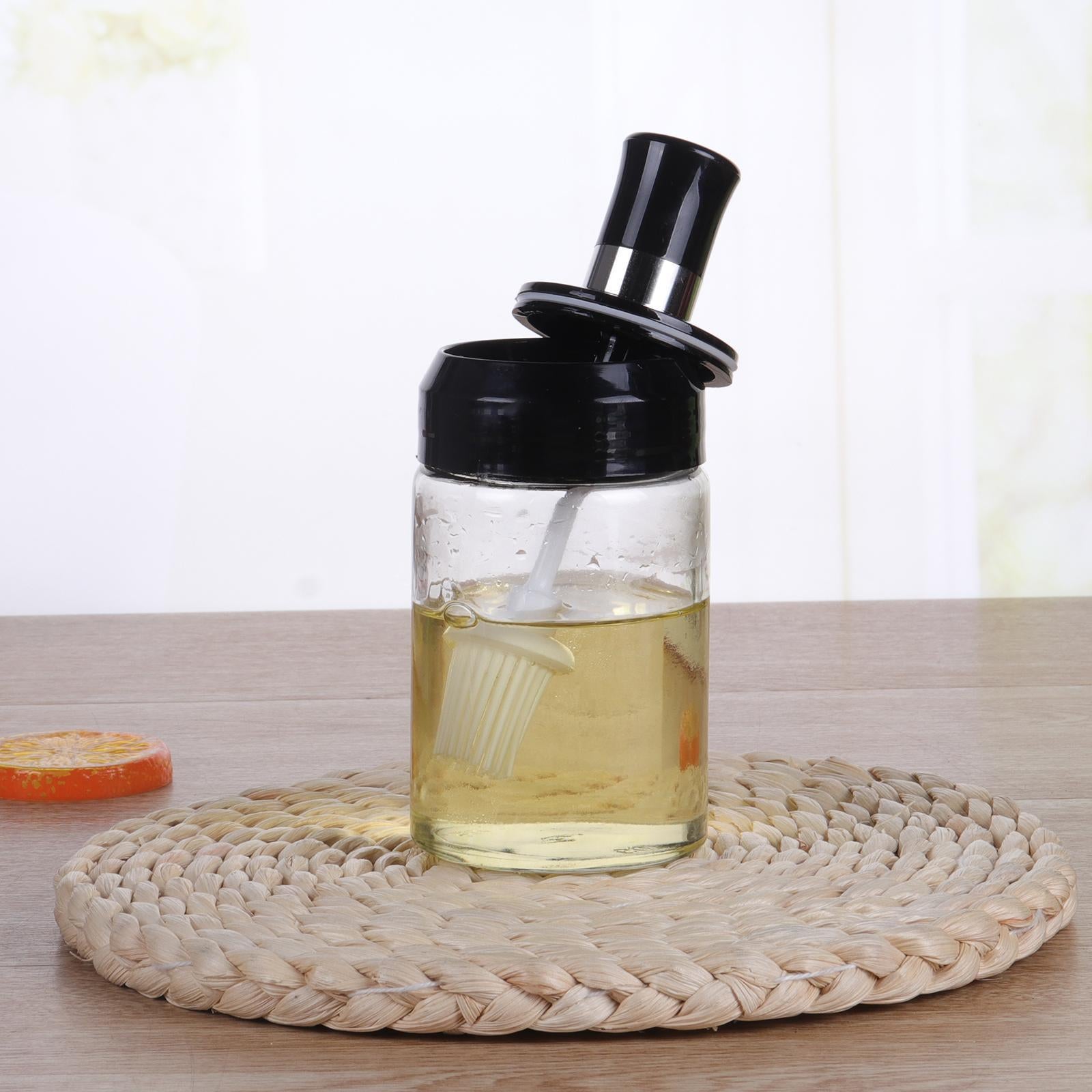 Seasoning Spice Jar Storage Container Rack Kitchen Tools Accessories With Brush
