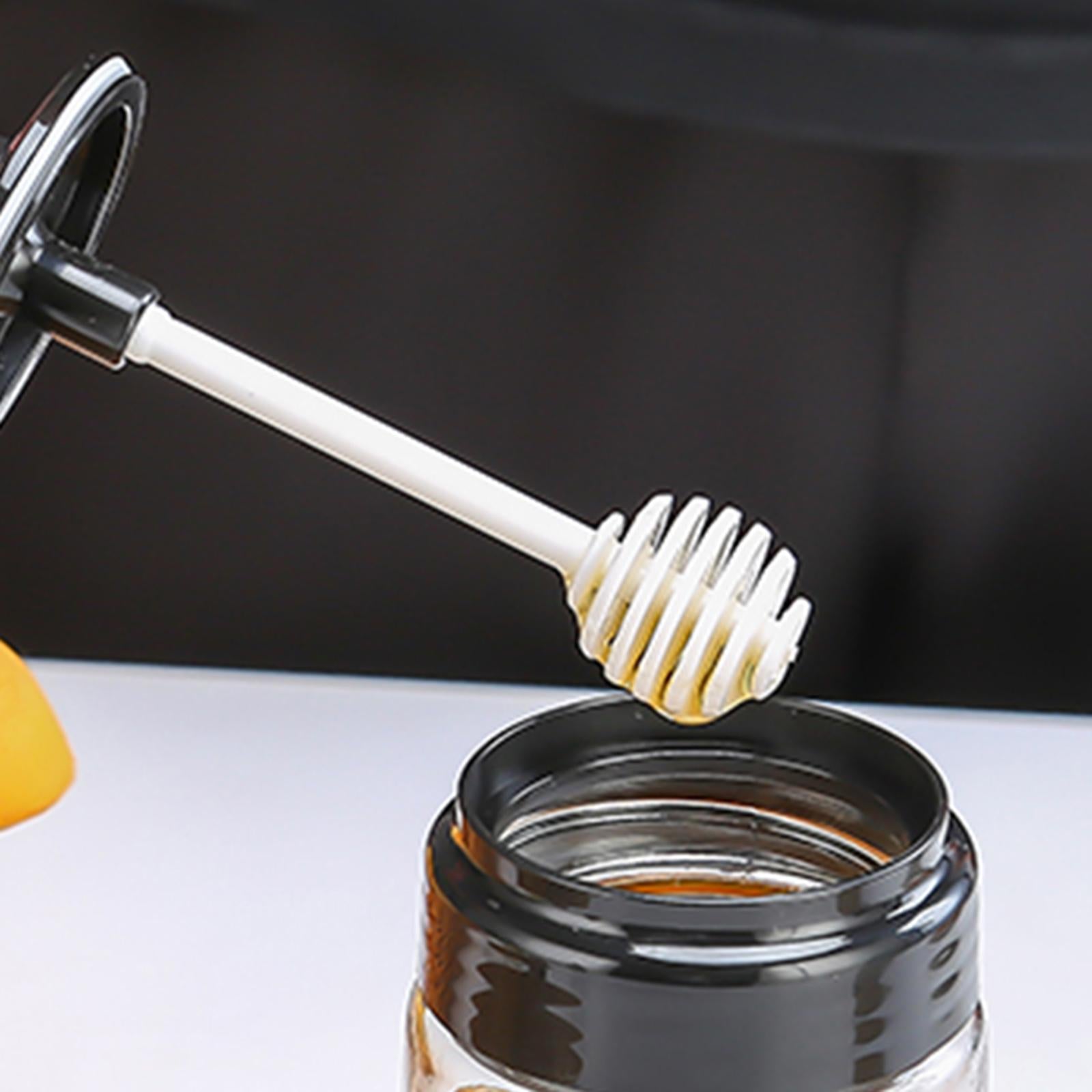 Seasoning Spice Jar Storage Container Rack Kitchen Tools Accessories With Honey Stick
