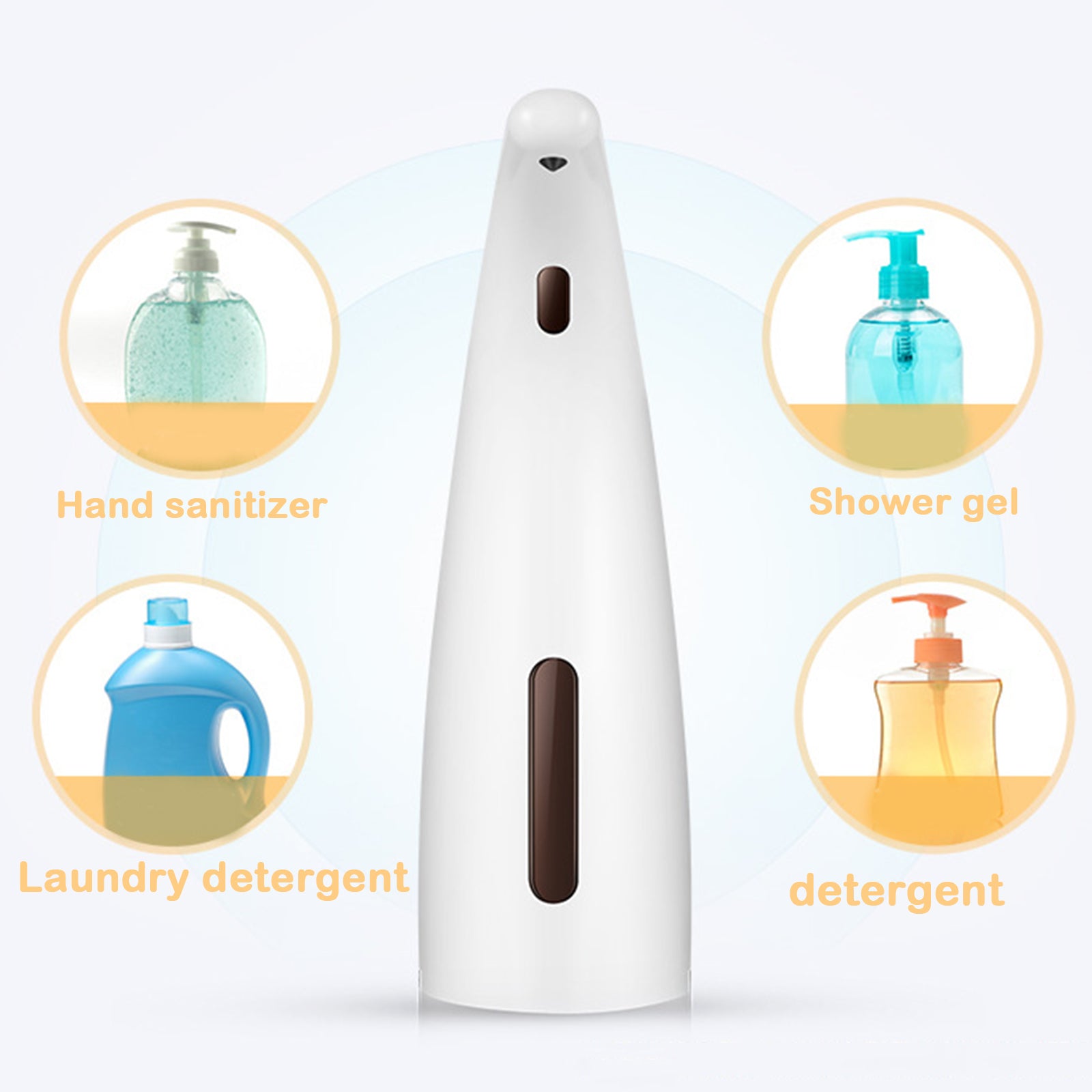 300ml Touch-Free Automatic Sensor Liquid Soap Dispenser Battery Operated