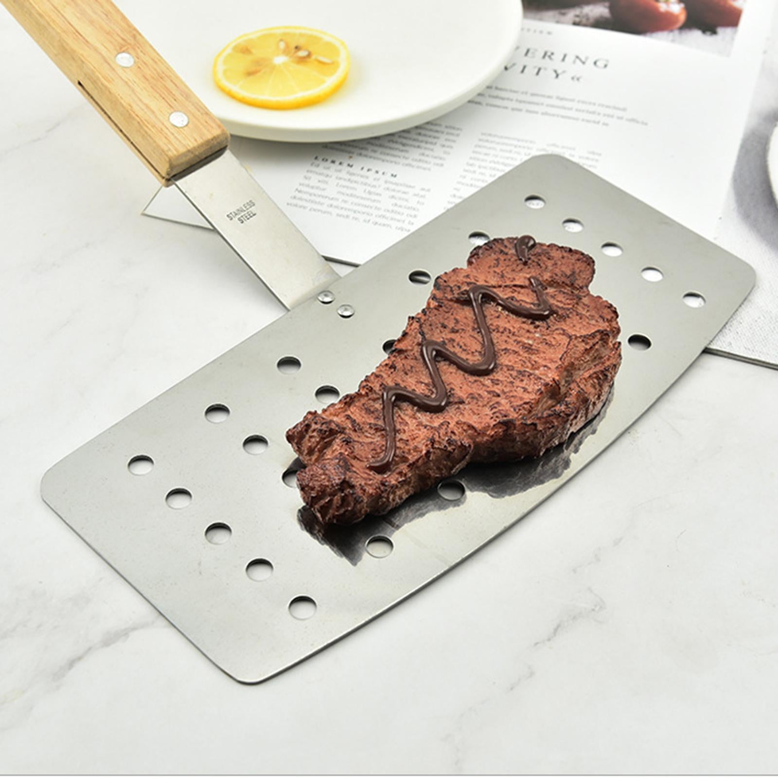 Frying Steak Turner Spatula Pizza Flipping Frying Grilling Fish Turner Tool