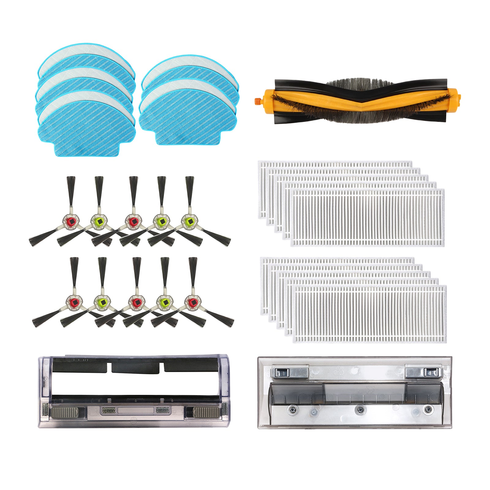 Robot Vacuum Replacement for dr92/95/97/98 Vacuum Cleaner 10 Side Brush