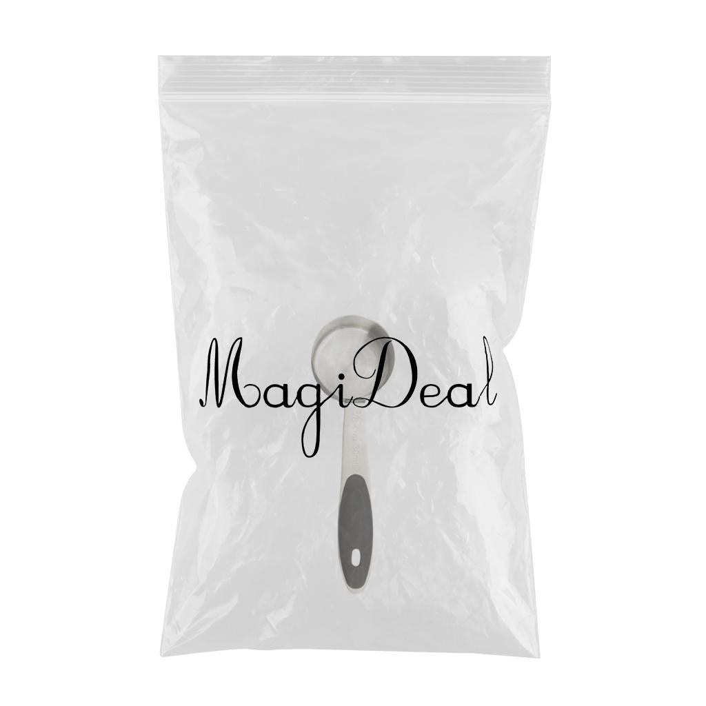 Coffee Scoop Stainless Steel Coffee Spoons Tablespoon  Silicone Handle