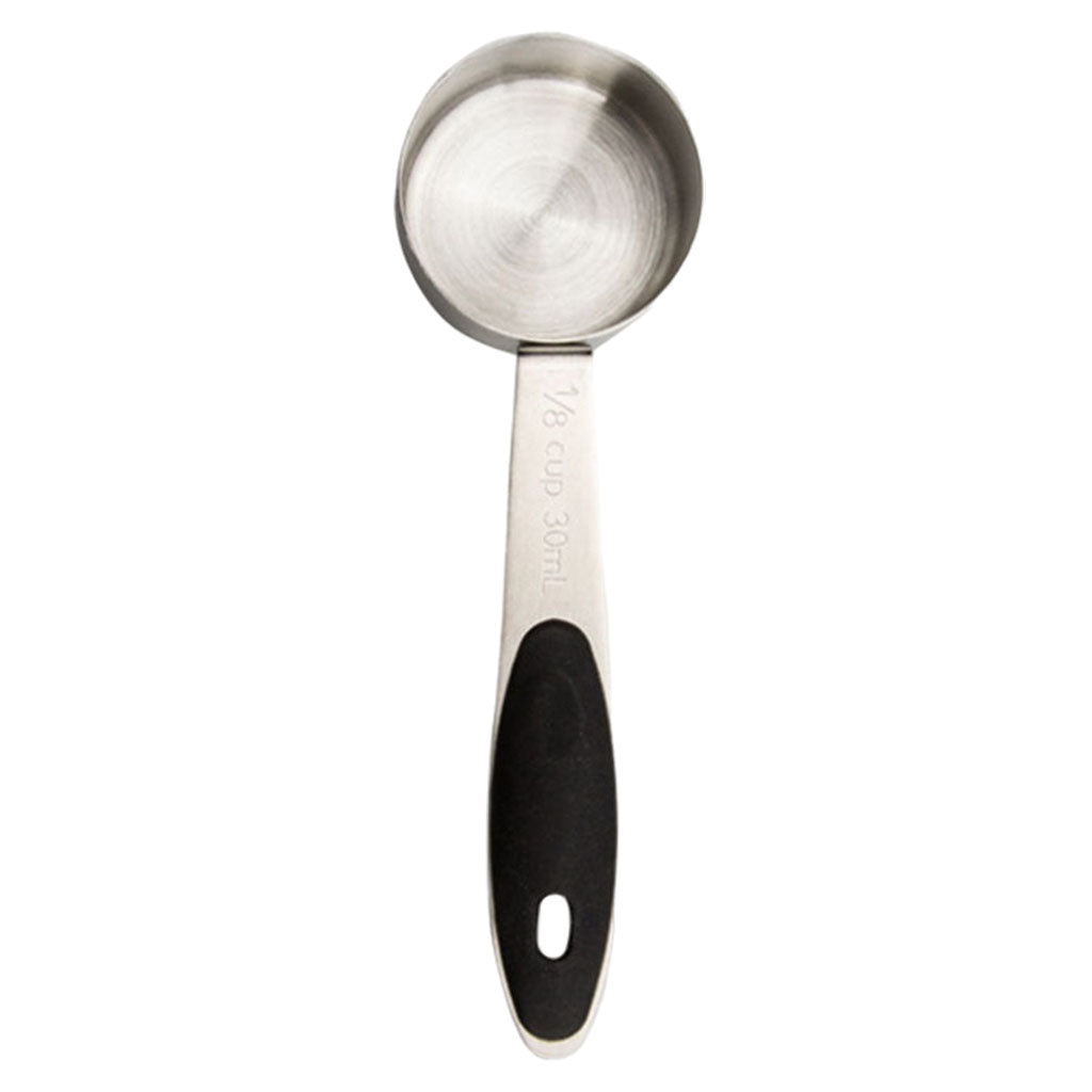 Coffee Scoop Stainless Steel Coffee Spoons Tablespoon  Silicone Handle
