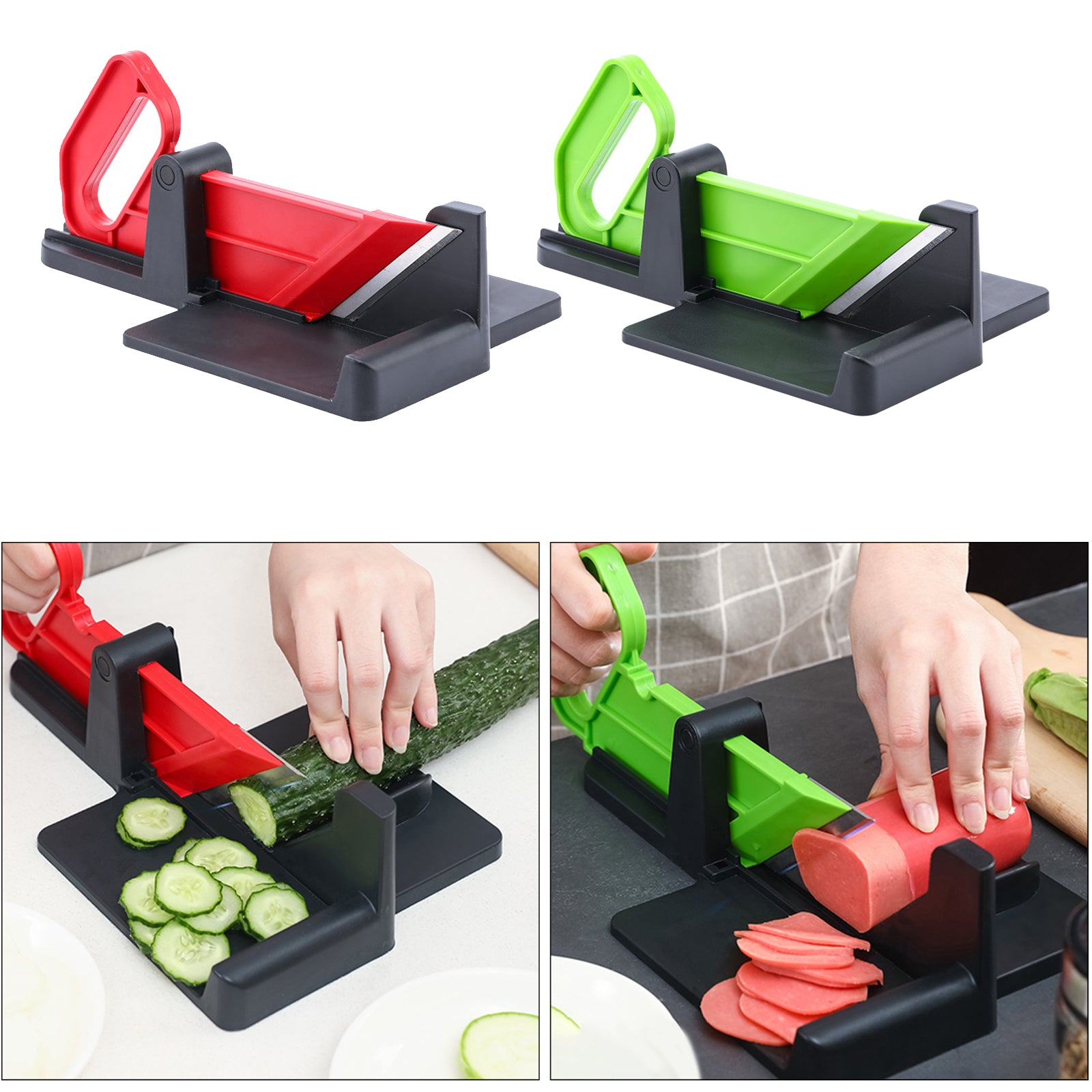 Vegetable Chopper Cutting Grater Carrot Potatoes Kitchen Tools Red