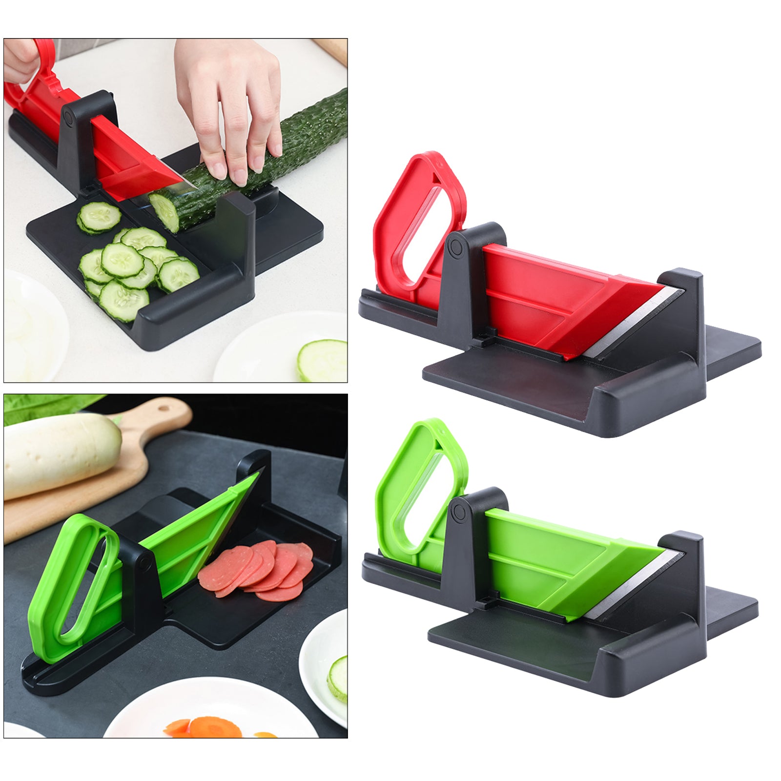 Vegetable Chopper Cutting Grater Carrot Potatoes Kitchen Tools Red