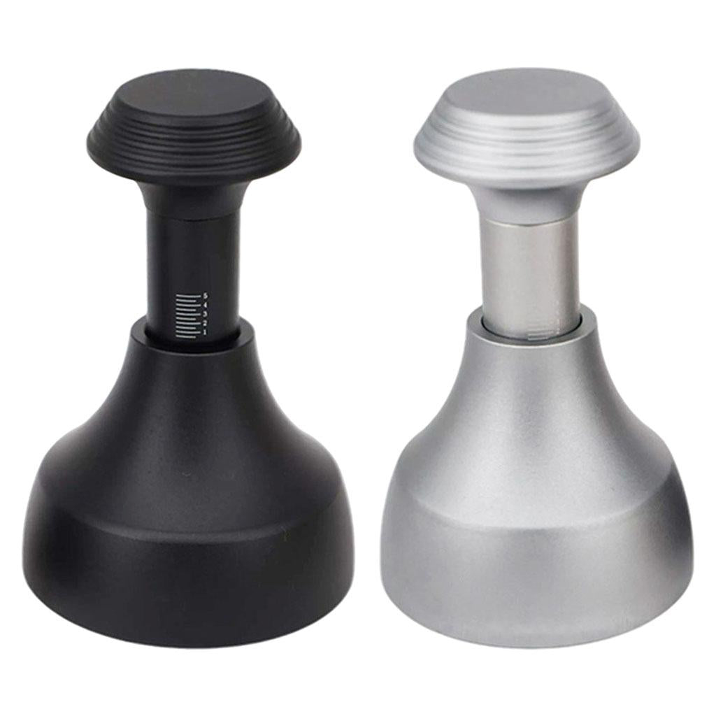1pc 51mm Needle Coffee Tamper Needle Type Distributor Dispensing for Bar black