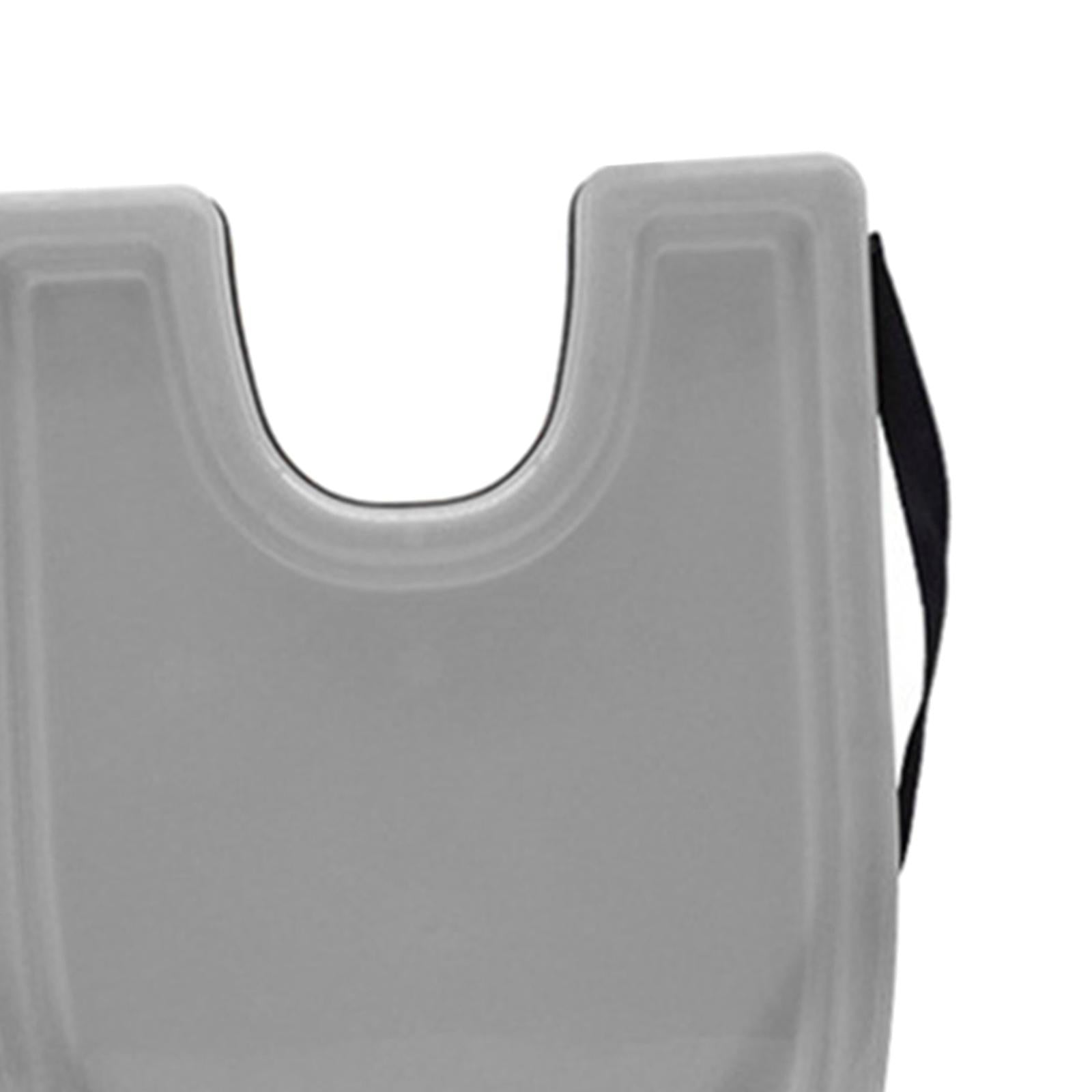 Portable Hair Shampoo Washing Tray Sink Bowl for Home for Patient Grey