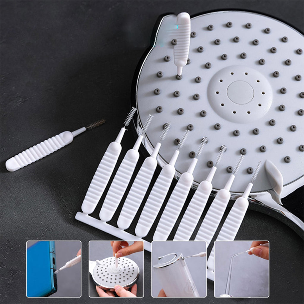 10 Set Shower Head Cleaning Brush Multifunctional Pore Gap Hole Brush Toilet