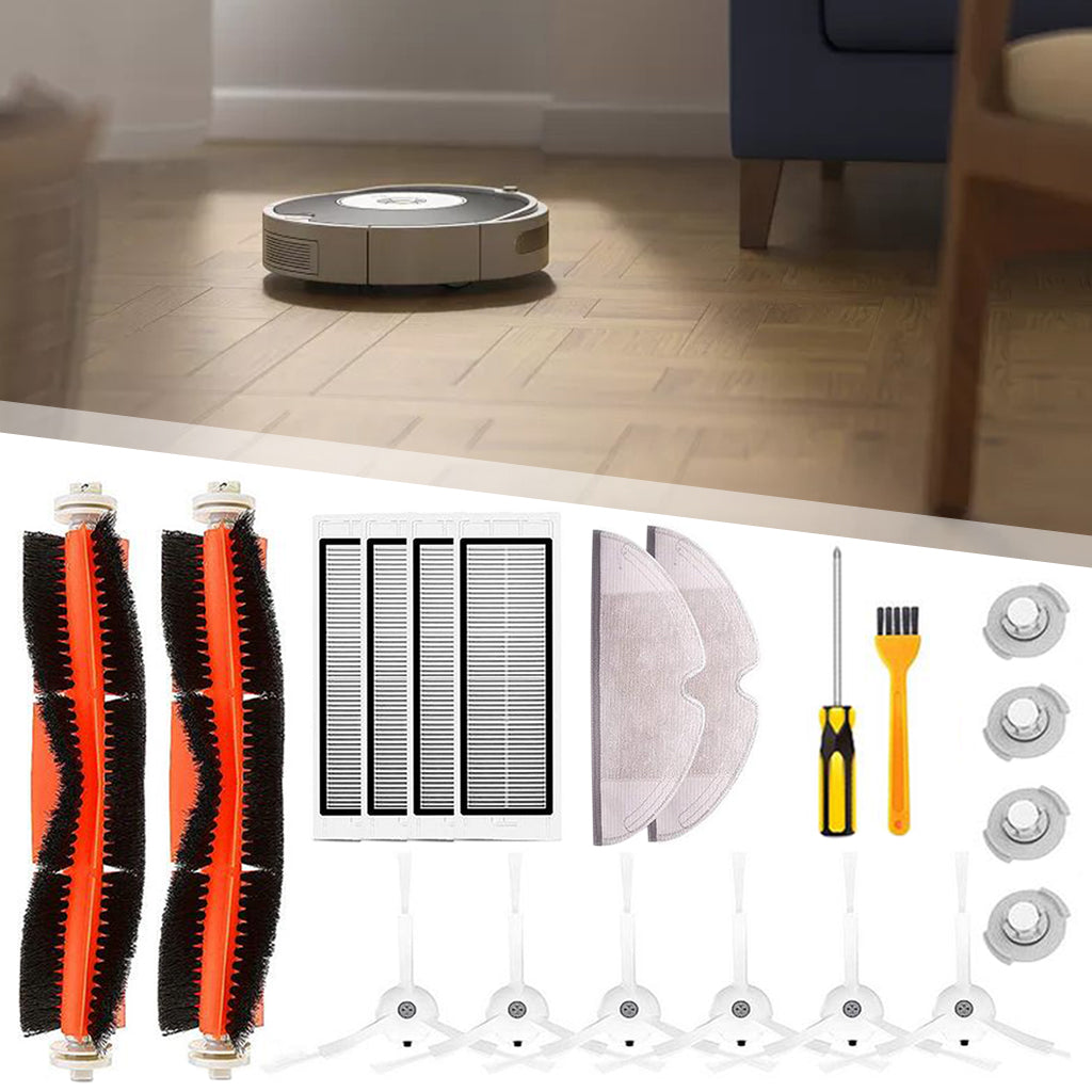 Home Vacuum Cleaner Brush for S50 S51 Series Cleaners Main Brush Side Brush 20pcs