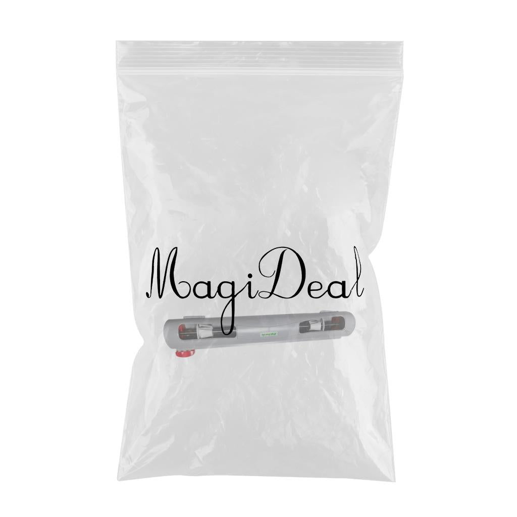 Refillable Wrap Foil Dispenser Magnetic Cling Film Cutter Kitchen Organizer gray