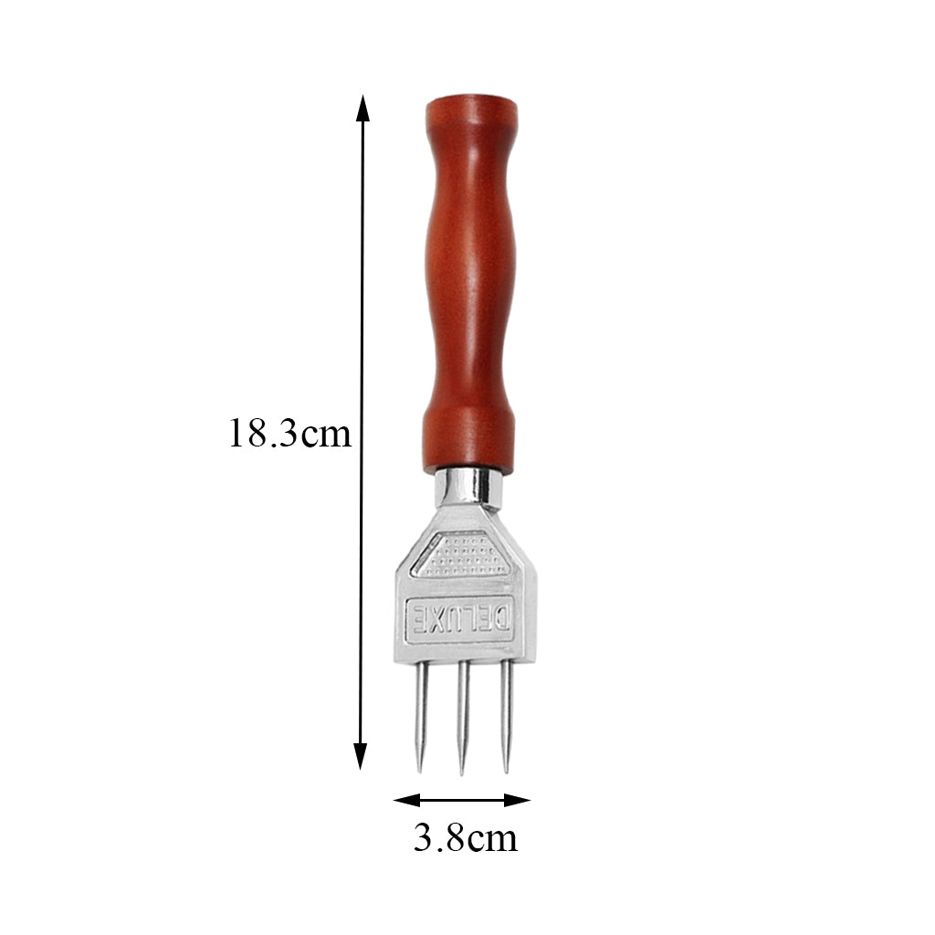 3 Pronged Ice Chipper Stainless Steel Ice Crusher Home Cocktail Tools