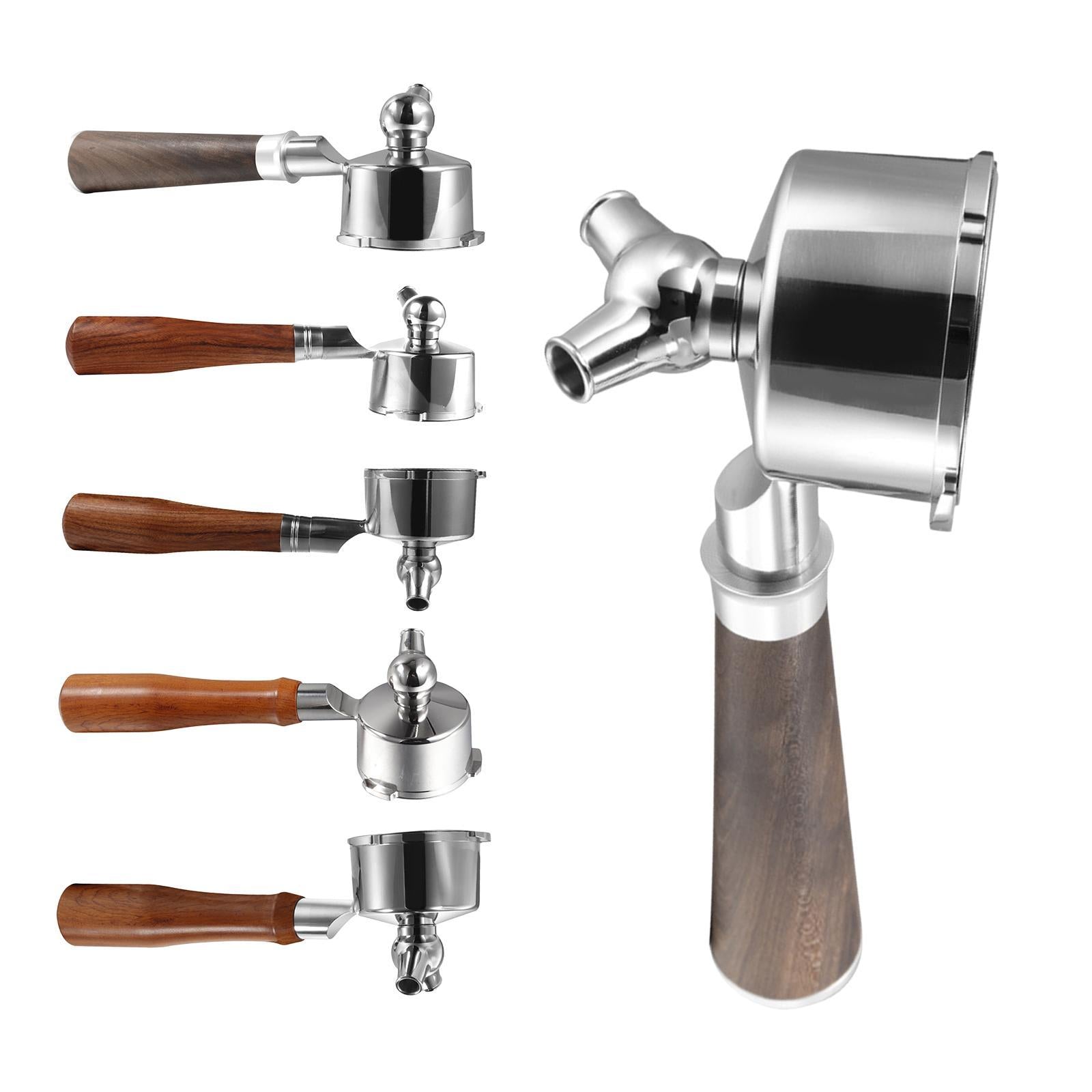51mm Coffee Maker Portafilter Spouted Universal Replacement Easy Clean A