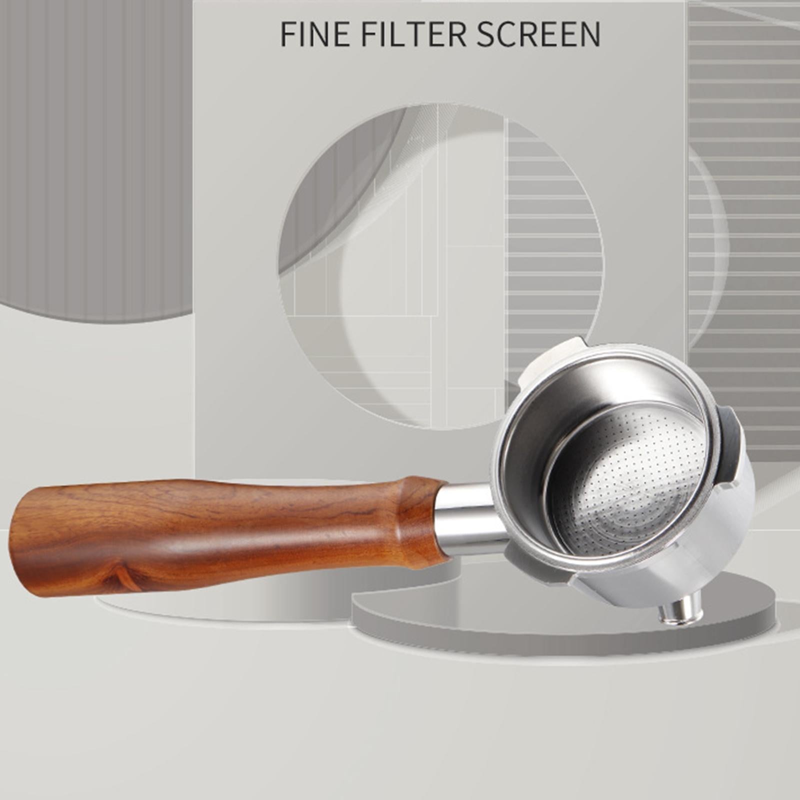 51mm Coffee Maker Portafilter Spouted Universal Replacement Easy Clean B