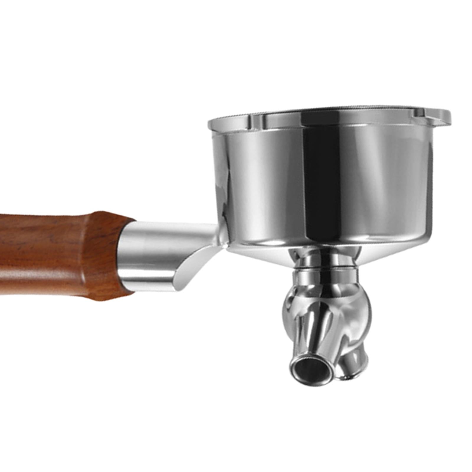 51mm Coffee Maker Portafilter Spouted Universal Replacement Easy Clean F