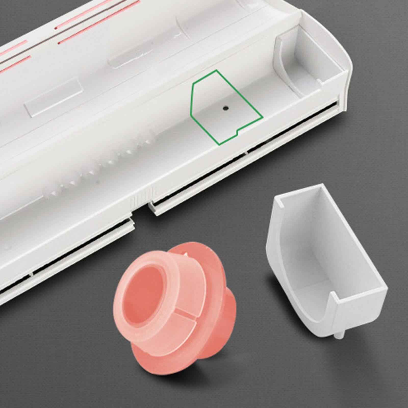 Reusable Wrap Cutter Cling Film Cutter Plastic Wrap Dispenser & Slide Cutter