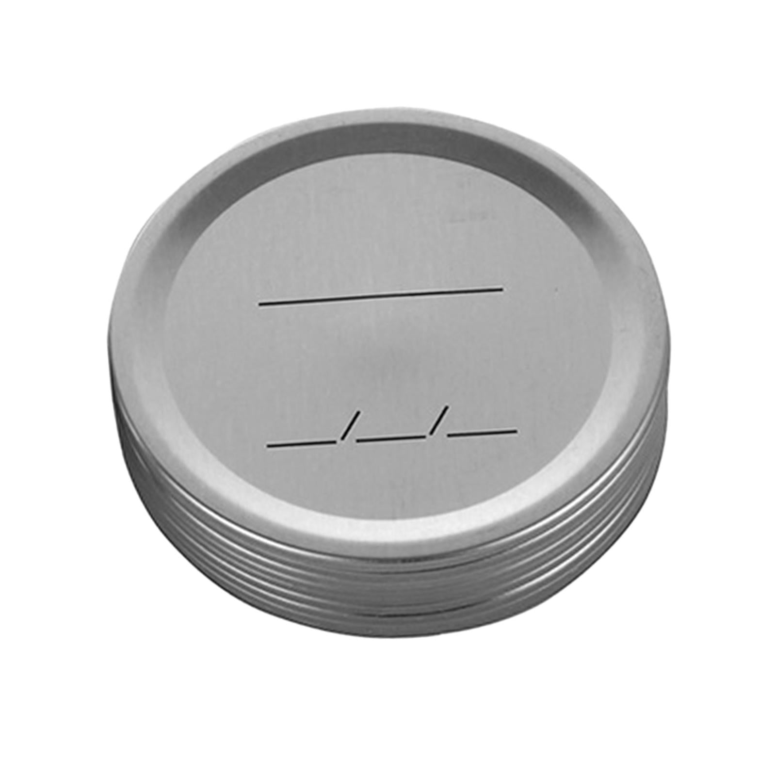 Canning Lids Canning Jar Caps Pickled Food Organizer  Silver 70mm 70pcs