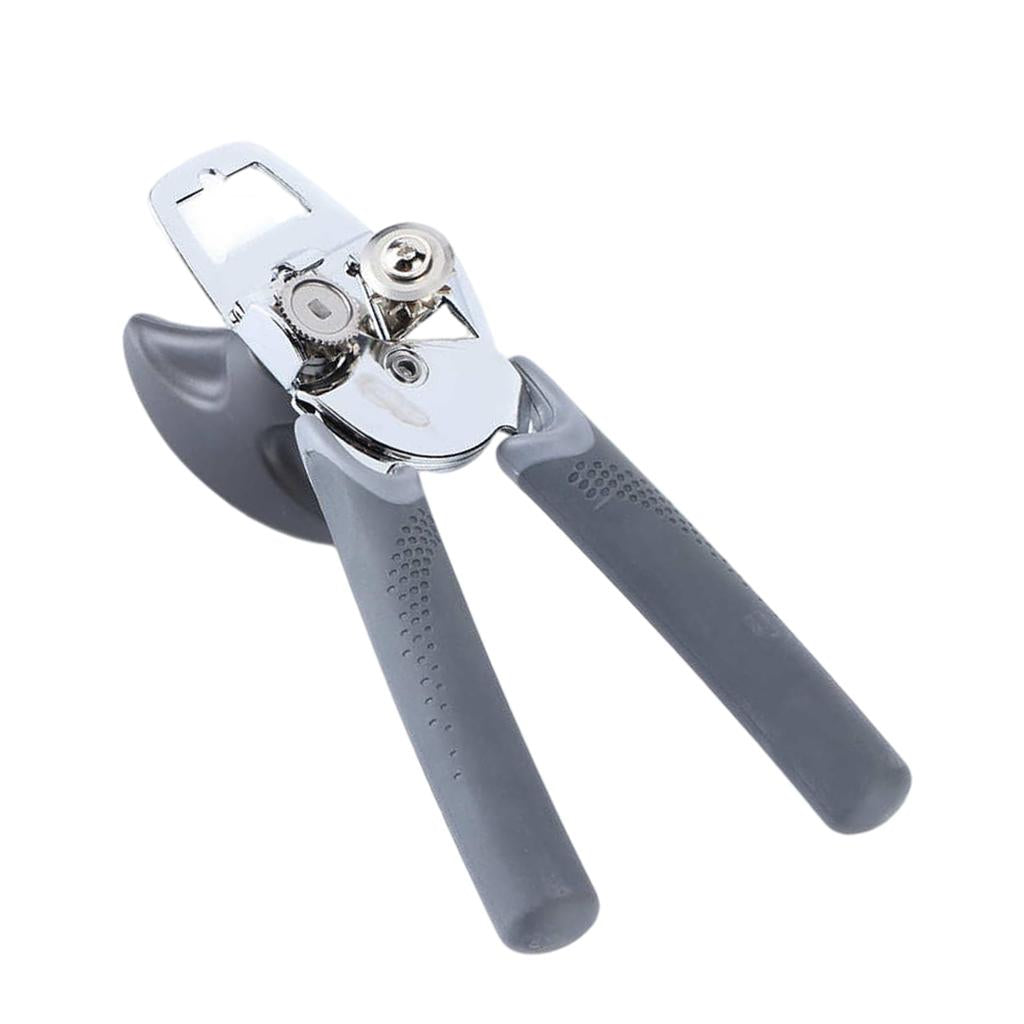 Professional Stainless Manual Can Opener Hand Grip Anti Slip Bottle Opener