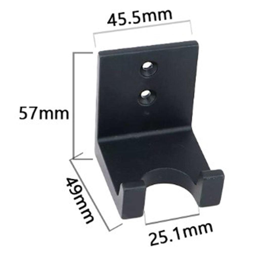 Coffee Portafilter Wall Rack Wall Mounted for 51MM/54MM/58MM Kitchen Tools Black