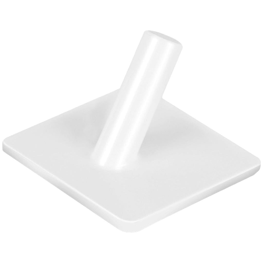5 Pieces Self Adhesive Hook Kitchen Bathroom Wall Door Sticky Hanger White