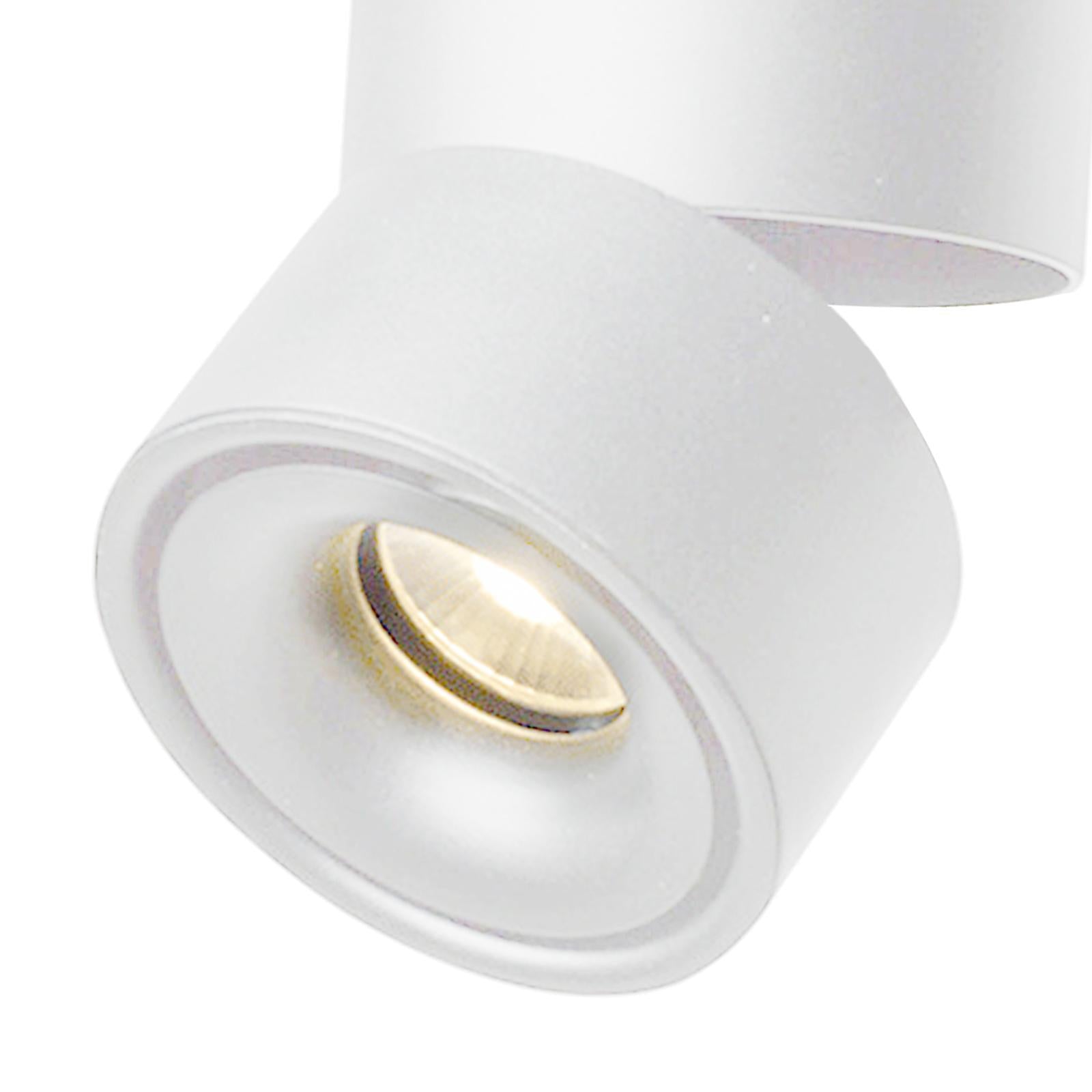 Aluminum Ceiling Spotlights Track Adjustable Rail Shops White Warm Light 7W