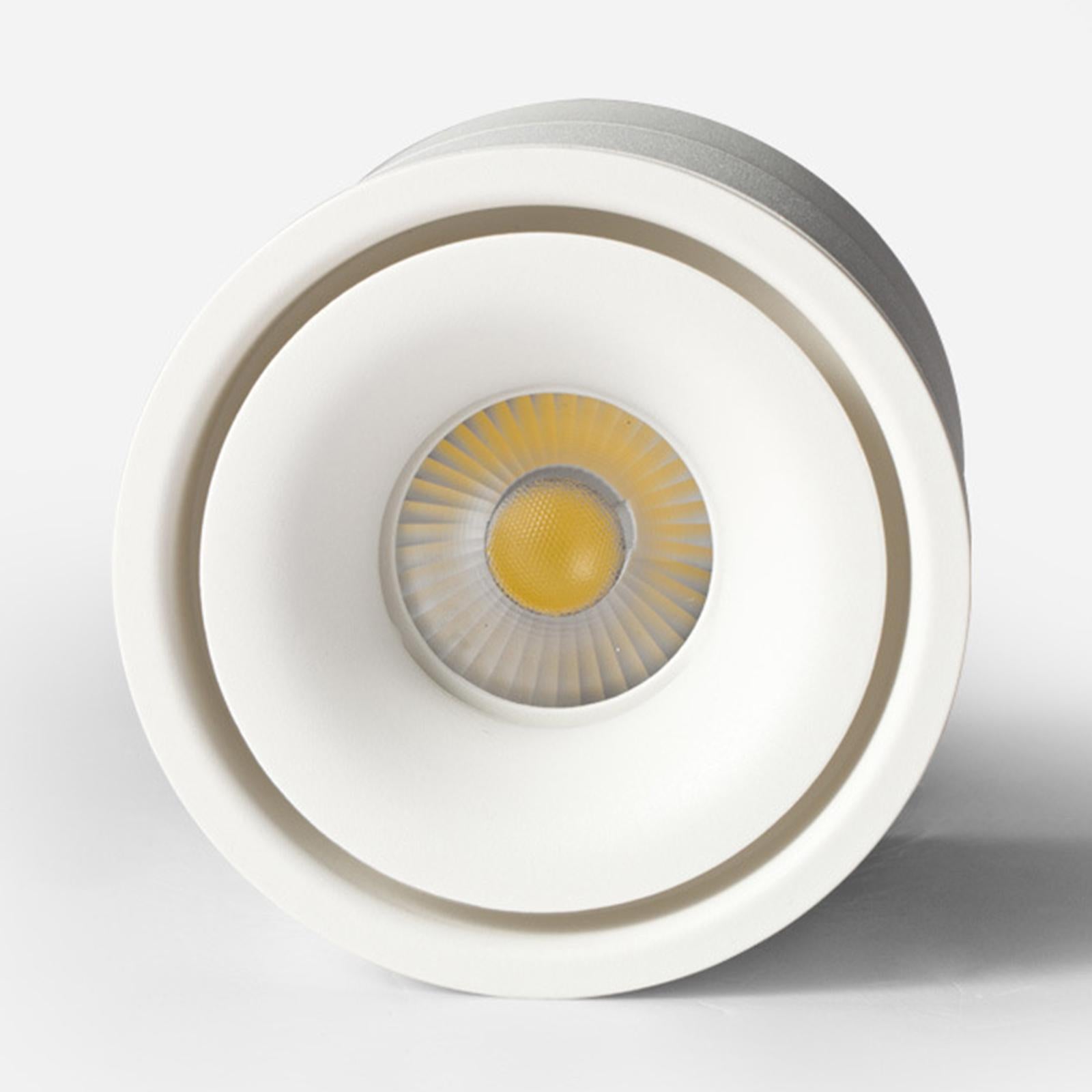 Aluminum Ceiling Spotlights Track Adjustable Rail Shops White Warm Light 12W