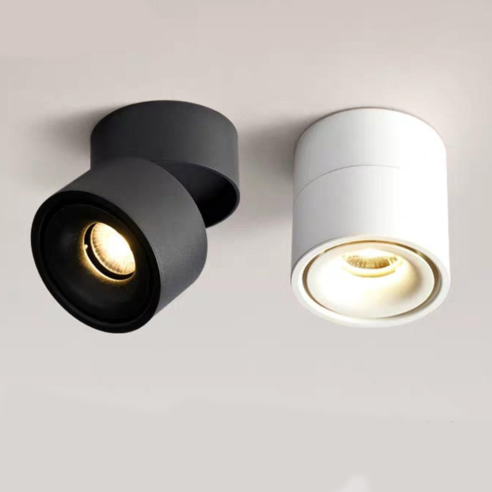 Aluminum Ceiling Spotlights Track Adjustable Rail Shops B Neutral light 7W