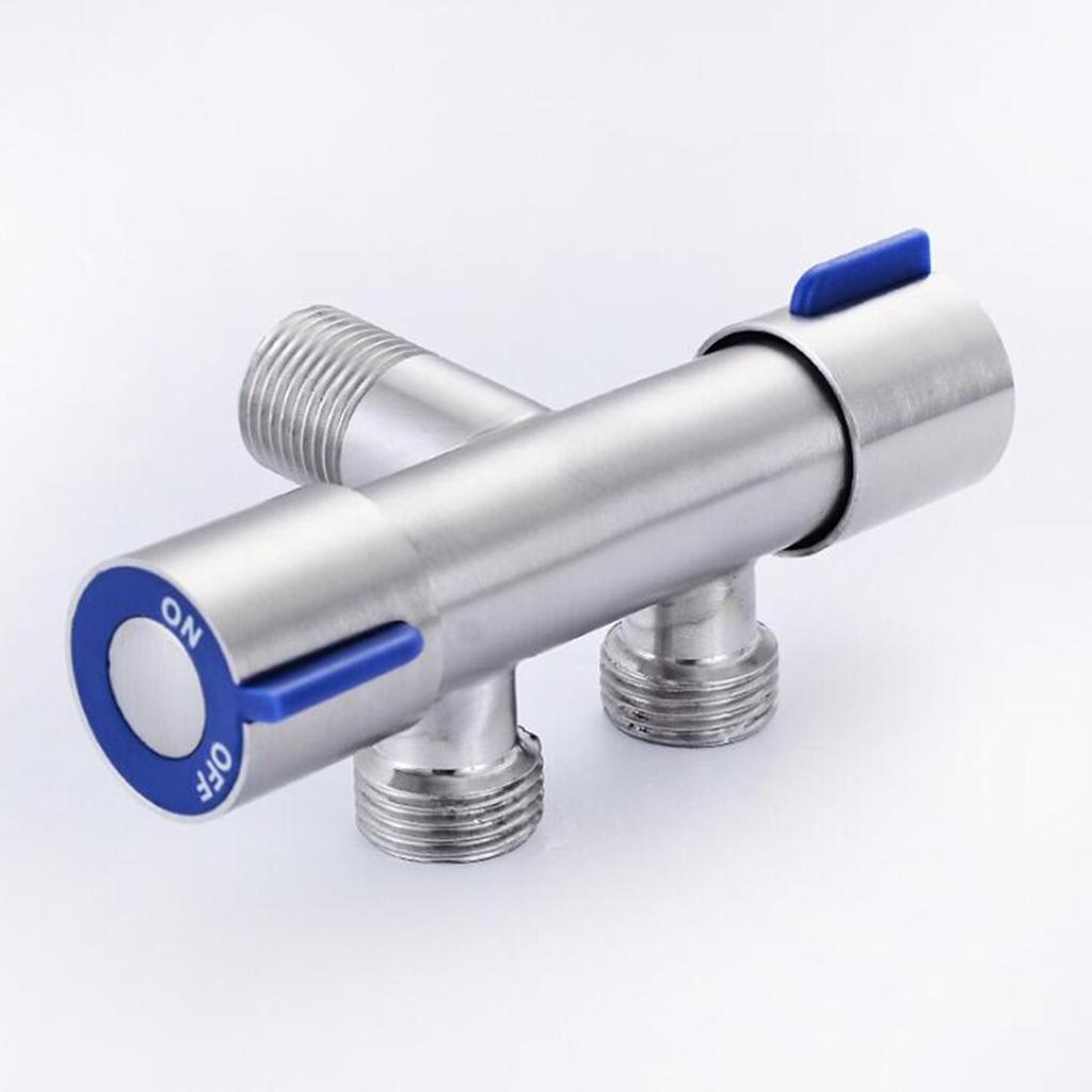 Faucet Diverter Diverter Valve Double Handle Dual Control Kitchen Accessory