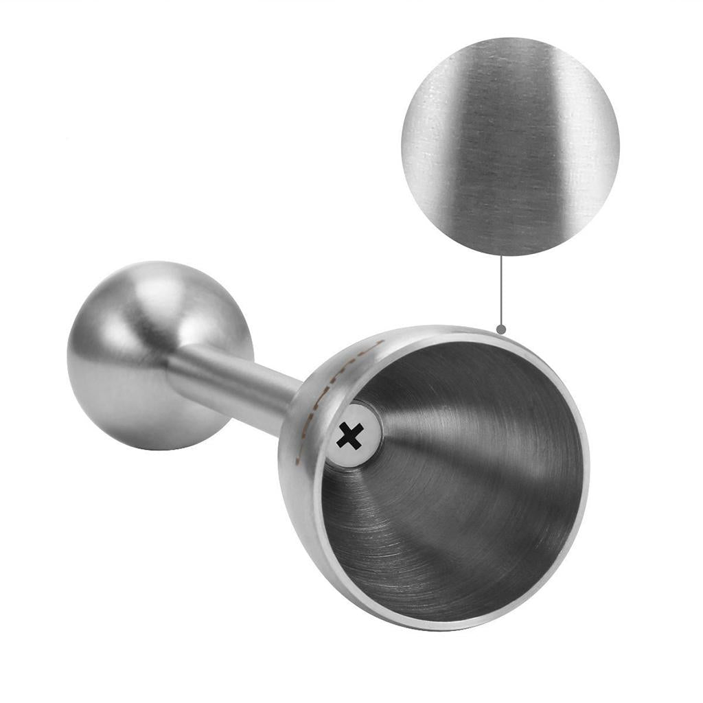Stainless Steel Egg Topper Opener Soft Boiled Eggs with 2 Cups 2 Spoons
