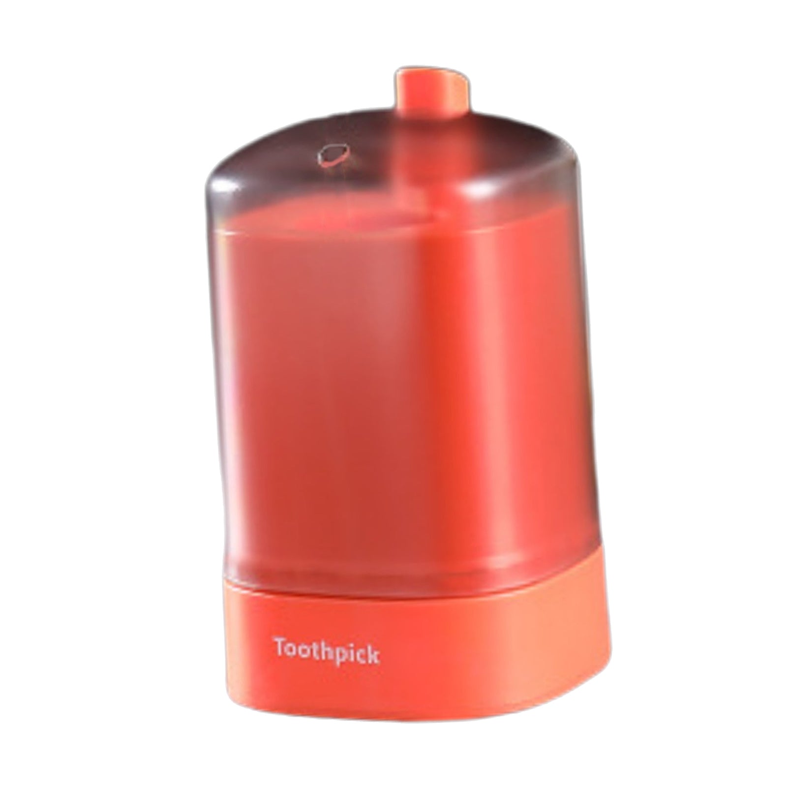 Automatic Pops-up Toothpick Holder Container Portable Toothpick Dispenser Red
