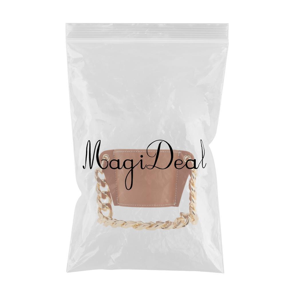 Cup Sleeve Insulated Tumbler Sleeve with Chain for Travel Hiking Camping Brown