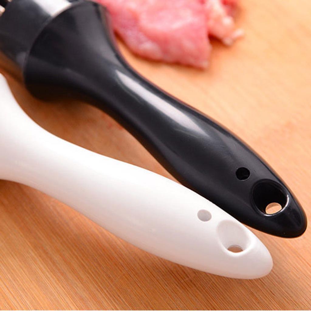 Meat Needle Gadgets Marinade Tenderizing Stainless Stee for Household  white