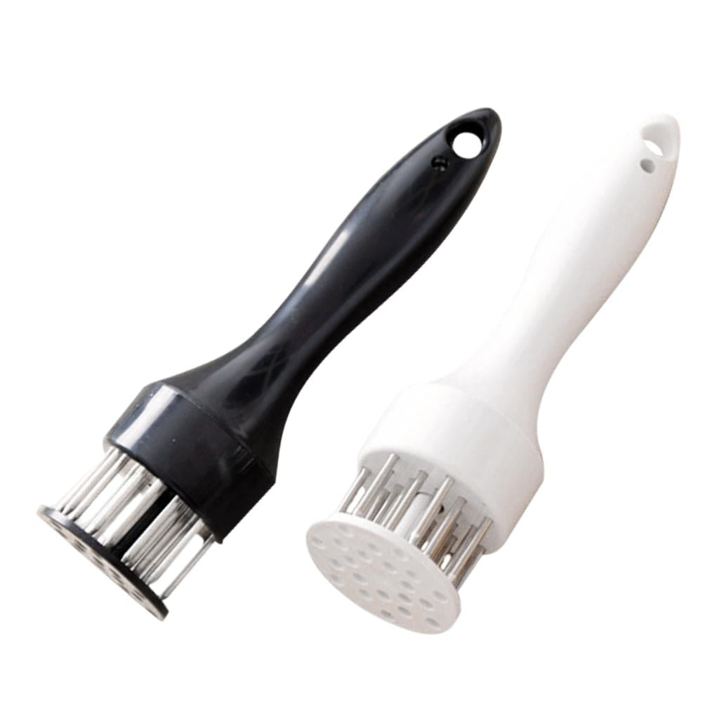 Meat Needle Gadgets Marinade Tenderizing Stainless Stee for Household  white