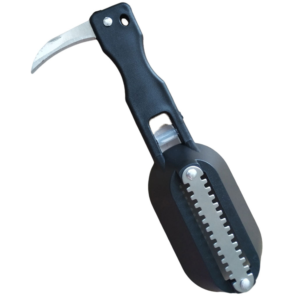Multifuntion Practical Fish Scaler Brush Easily Remove Scraper Easily Remove Black