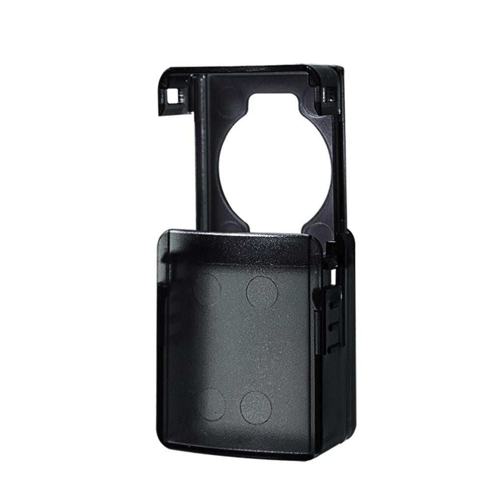 Childproof Door Knob Cover Finger Guard No Drilling for Baby Safety Products Black Frosted