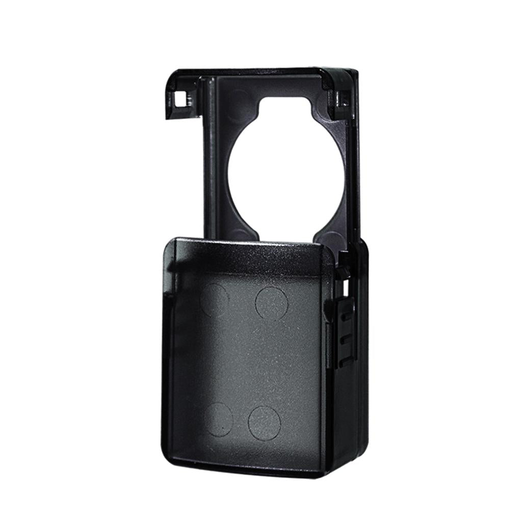 Childproof Door Knob Cover Finger Guard No Drilling for Baby Safety Products Black Frosted