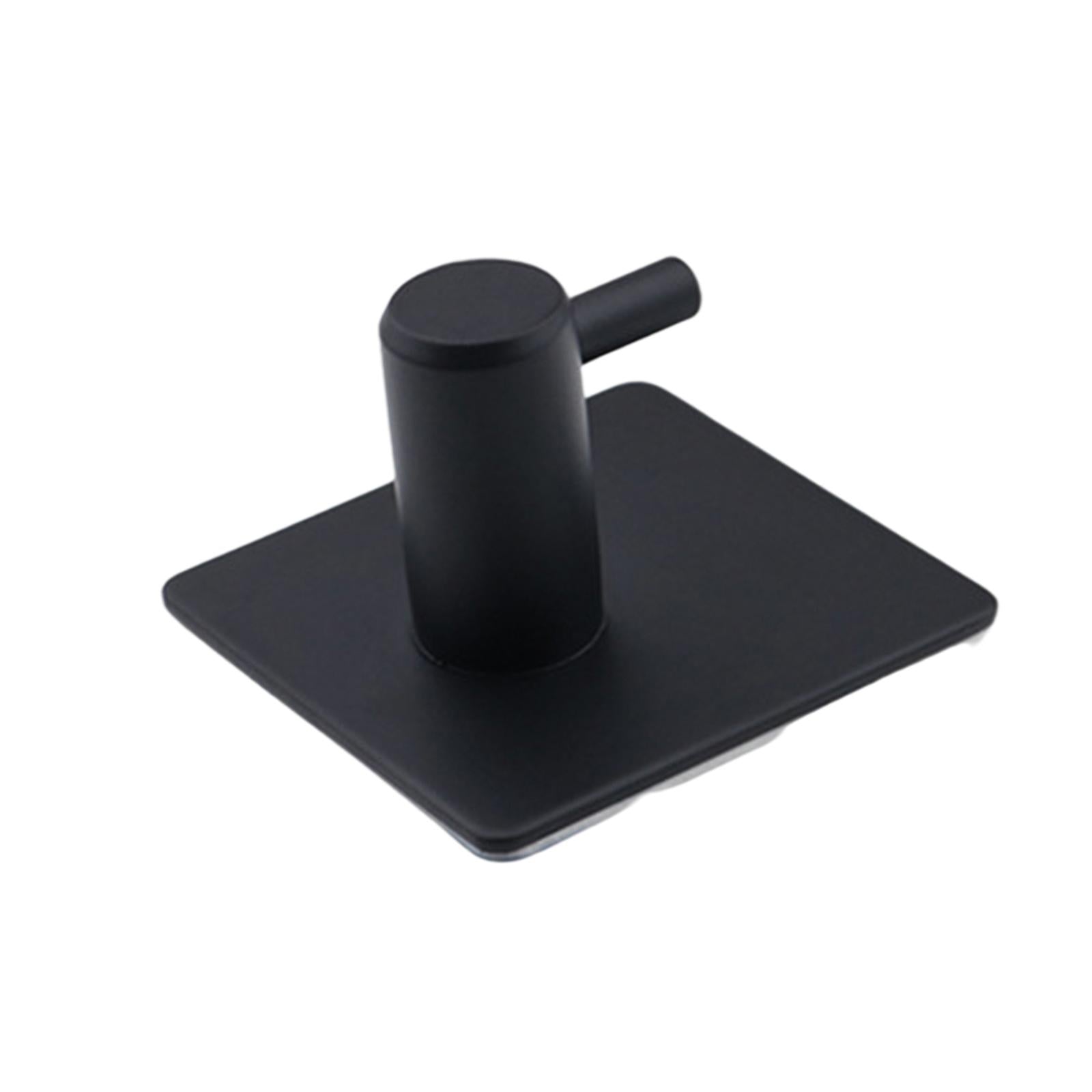 304Stainless steel hook strong adhesive door rear coat hook  12-1-S Black