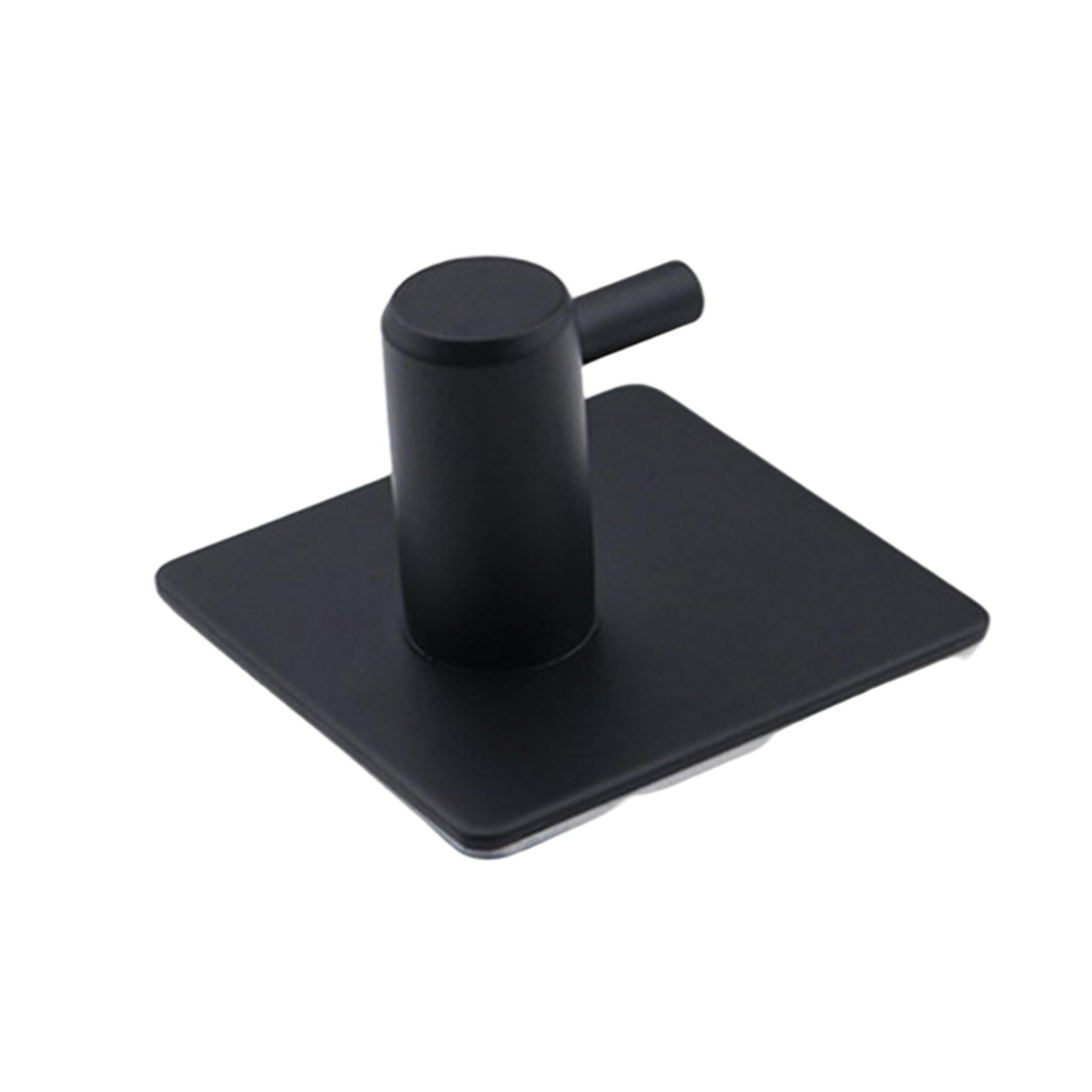 304Stainless steel hook strong adhesive door rear coat hook  12-1-S Black