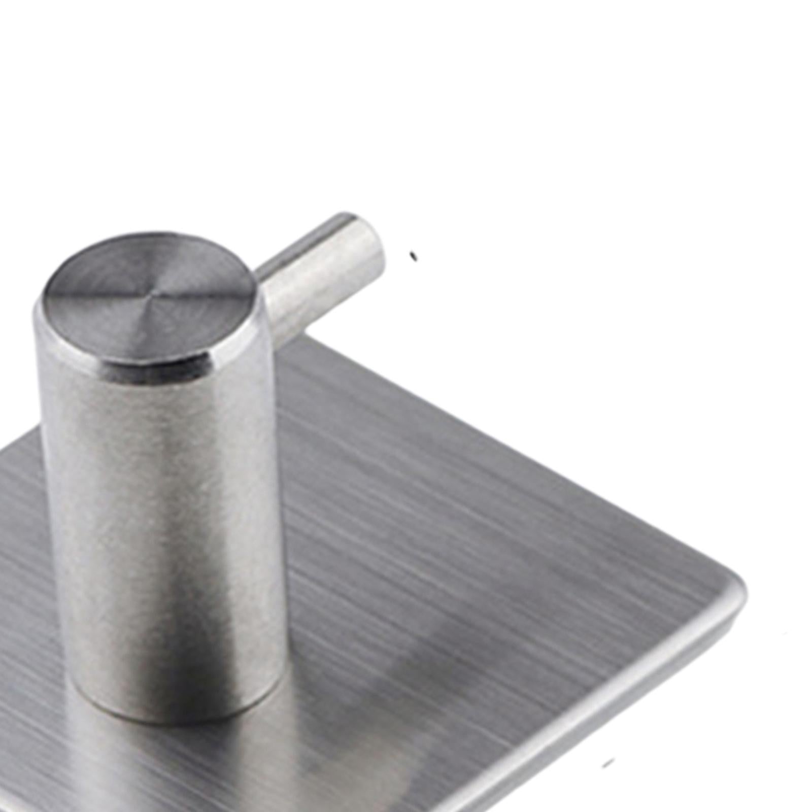 304Stainless steel hook strong adhesive door rear coat hook  14-1-S Sliver