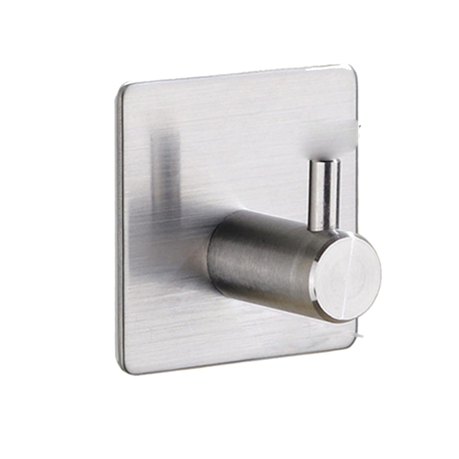 304Stainless steel hook strong adhesive door rear coat hook  14-1-S Sliver